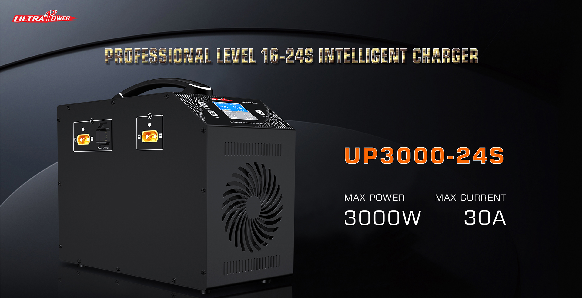Drone Battery Charger - Ładowarka do dronów UAV ULTRAPOWER UP3000-24S