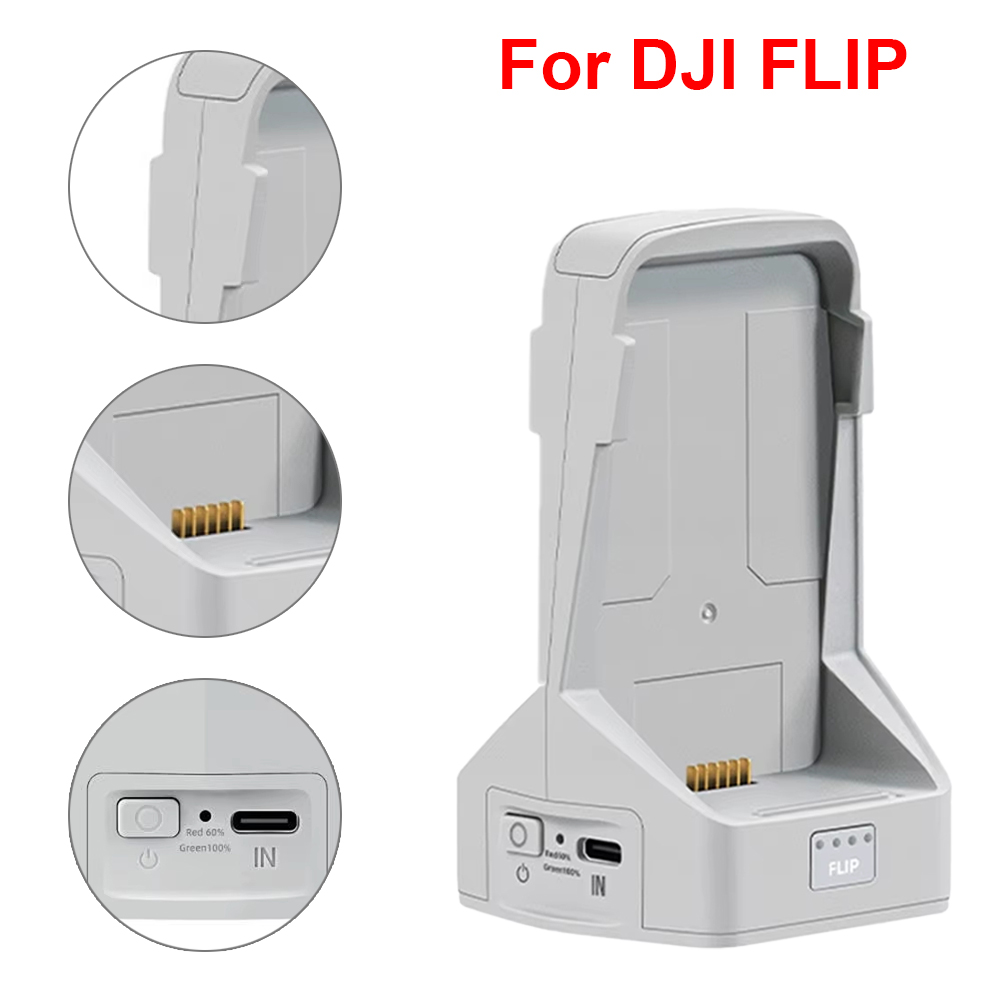 Drone Charging Hub - Ładowarka do DJI Flip Dwukierunkowy Hub