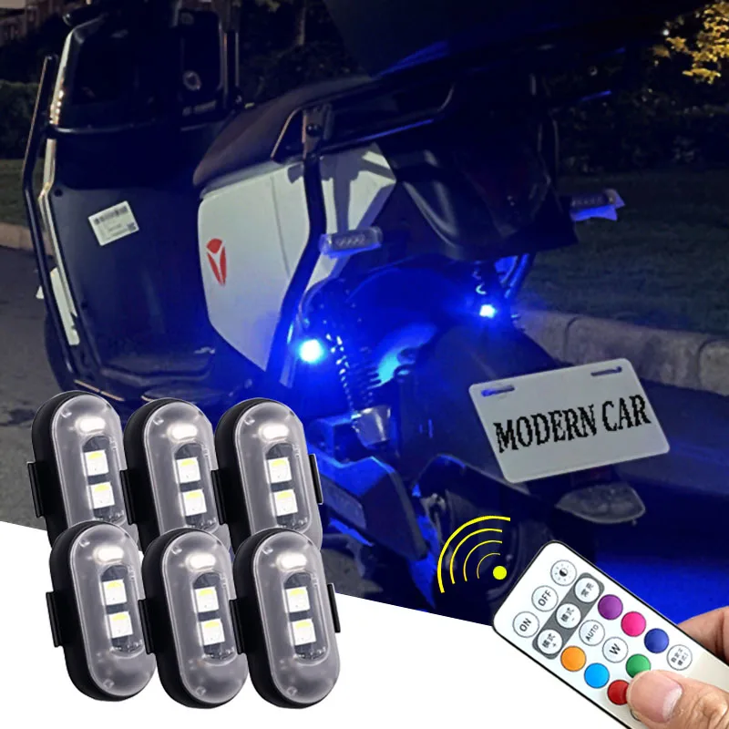 Drone Strobe Light - 2/4/8 sztuk bezprzewodowy pilot stroboskopowe światło