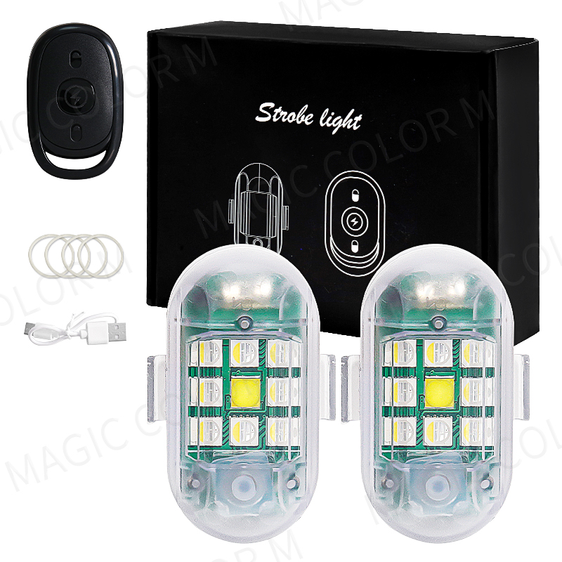 Drone Strobe Light - 2 sztuk bezprzewodowy światło stroboskopowe LED