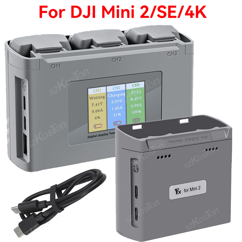 Drone Charging Hub - Dla DJI Mavic Mini 2/SE Mini