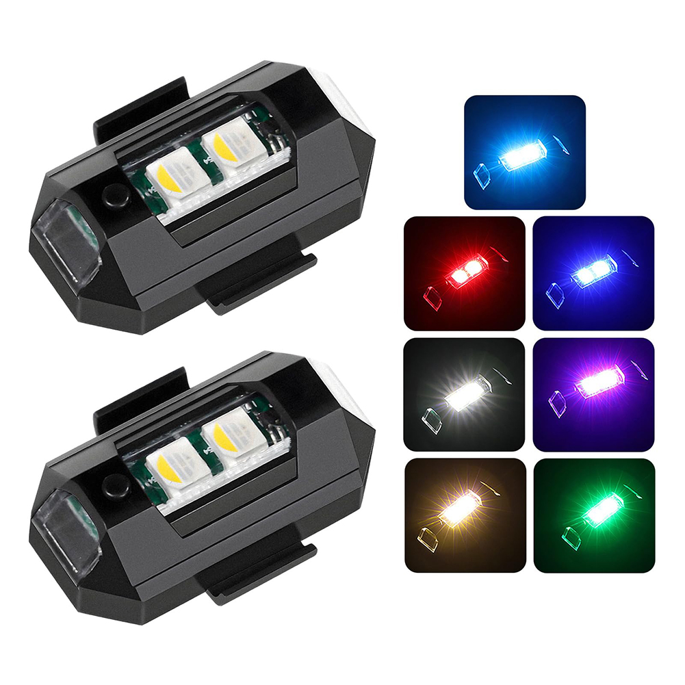 Drone Beacon Light - 2 SZT. Mini Lampki Stroboskopowe LED