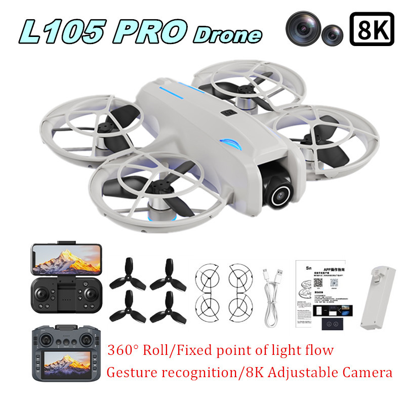 Drone Power Bank - Dron L105 PRO Duel z obiektywem