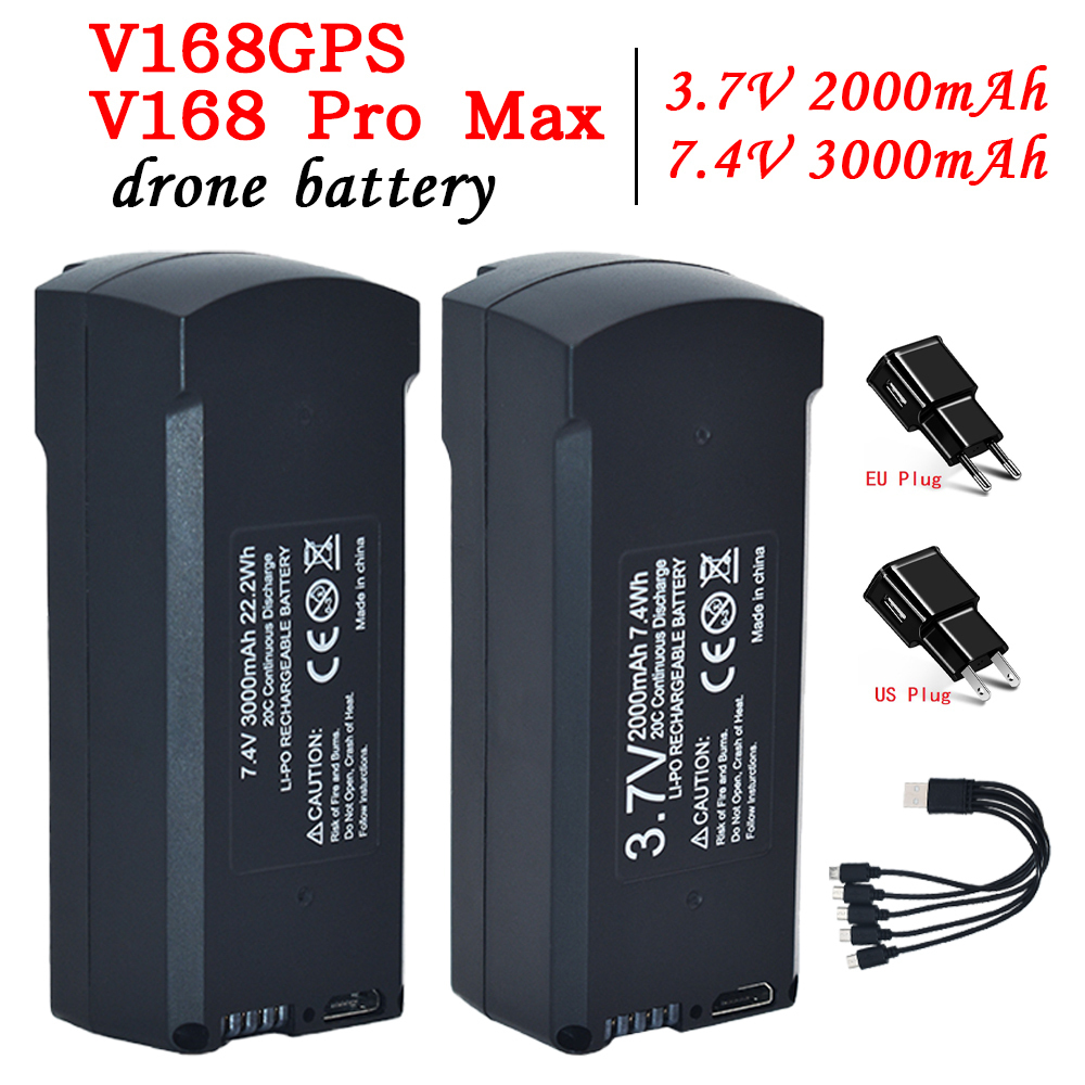 Drone Power Bank - Bateria GPS V198 7.4V 3000mAh do