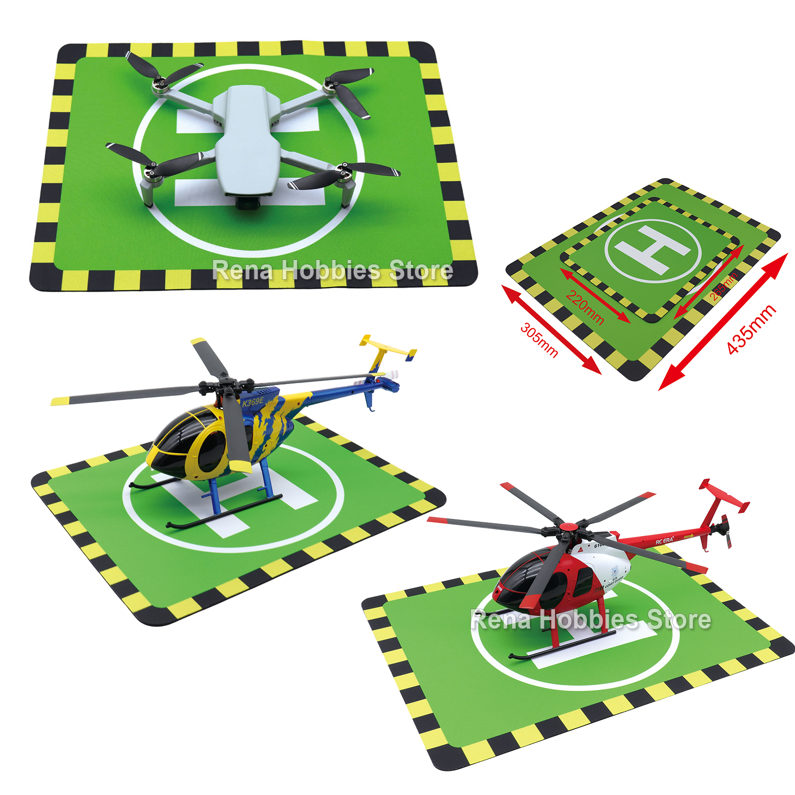 Drone Landing Pad - 2 Rozmiary Podwoziów do Lądowania i