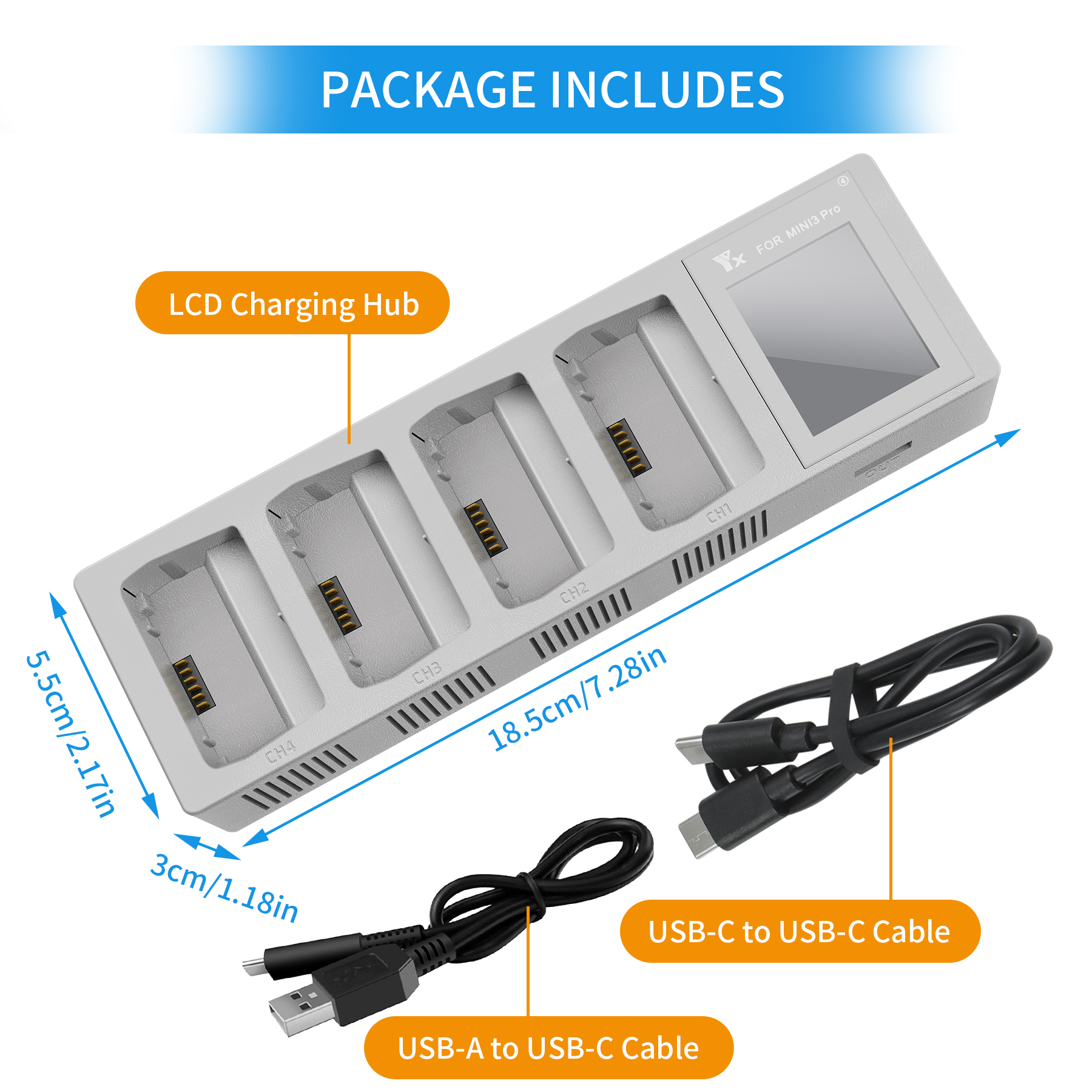 Ładowarka 4w1 3w1 z koncentrat – Drone Charging Hub recenzja i cena