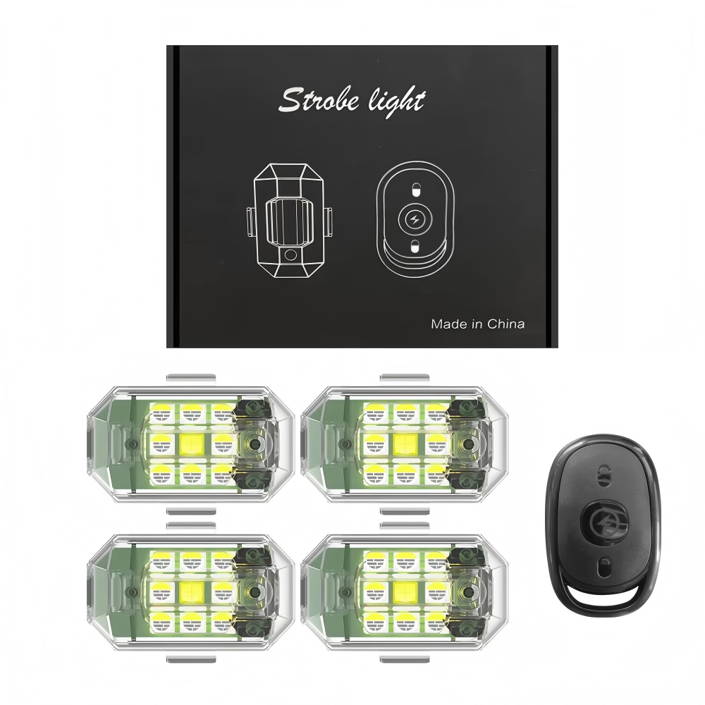 2 SZT./4 SZT. Bezprzewodowe LE – Drone Strobe Light recenzja i cena