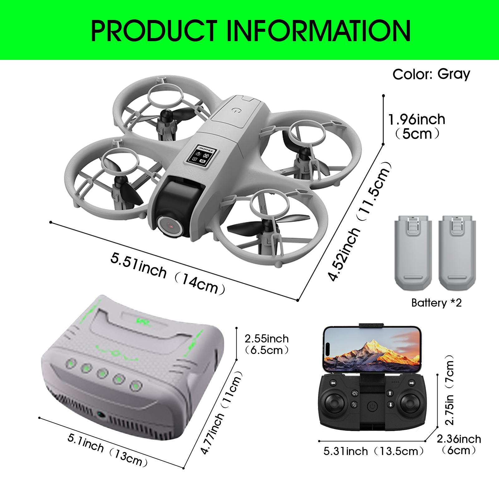 Mini dron dla początkujących,  – Drone Power Bank recenzja i cena