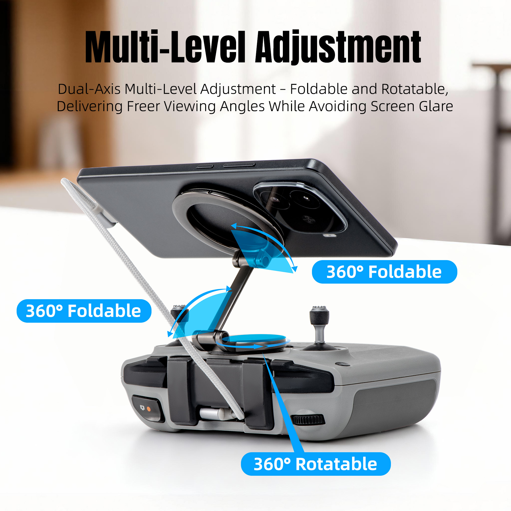 Regulowany magnetyczny uchwyt  – Drone Tablet Mount recenzja i cena