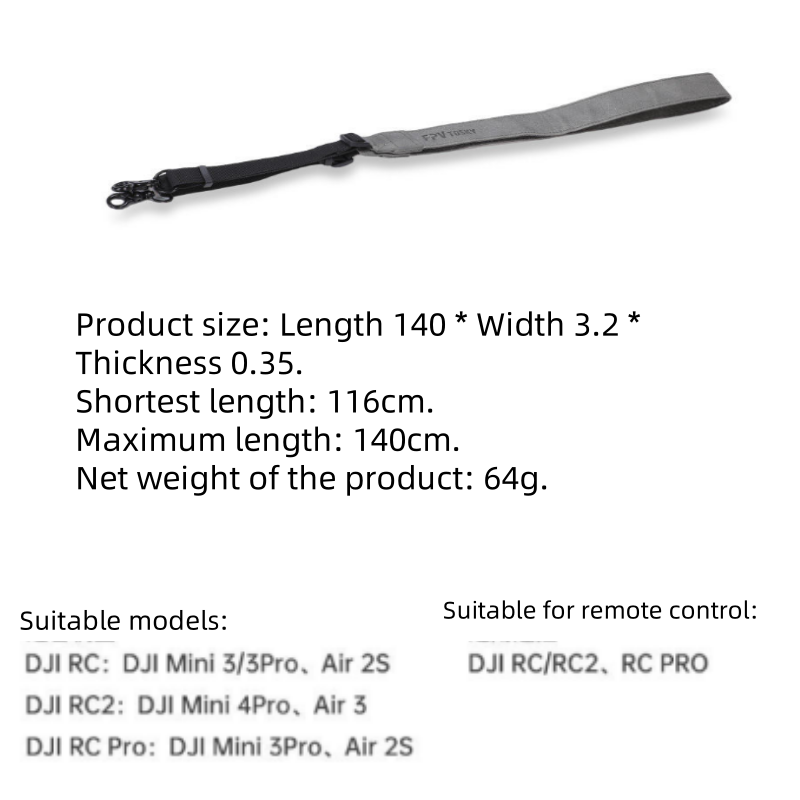 Uniwersalny pasek do drona ISU – Drone Neck Strap recenzja i cena