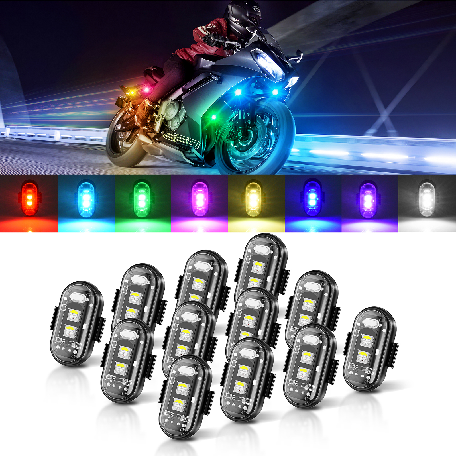 MICTUNING Bezprzewodowe światł – Drone Strobe Light recenzja i cena