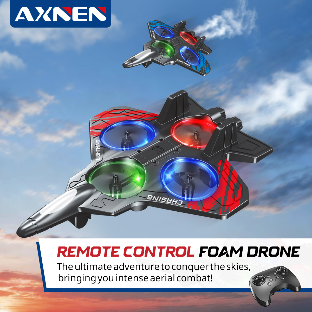 AXNEN Nowy E72 Samolot z piank – Drone Beacon Light recenzja i cena