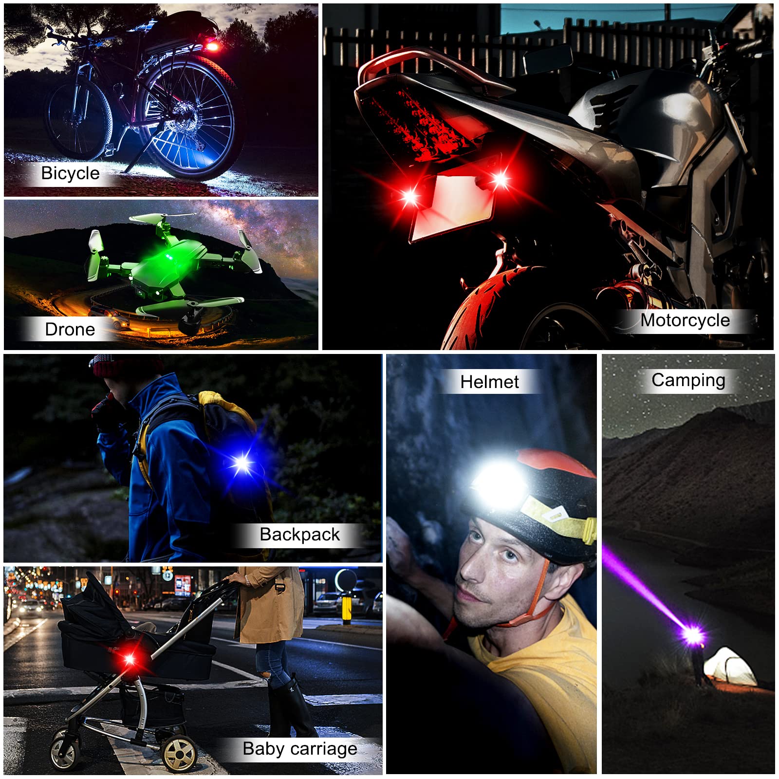 Światła motocyklowe Dron Świat – Drone Strobe Light recenzja i cena