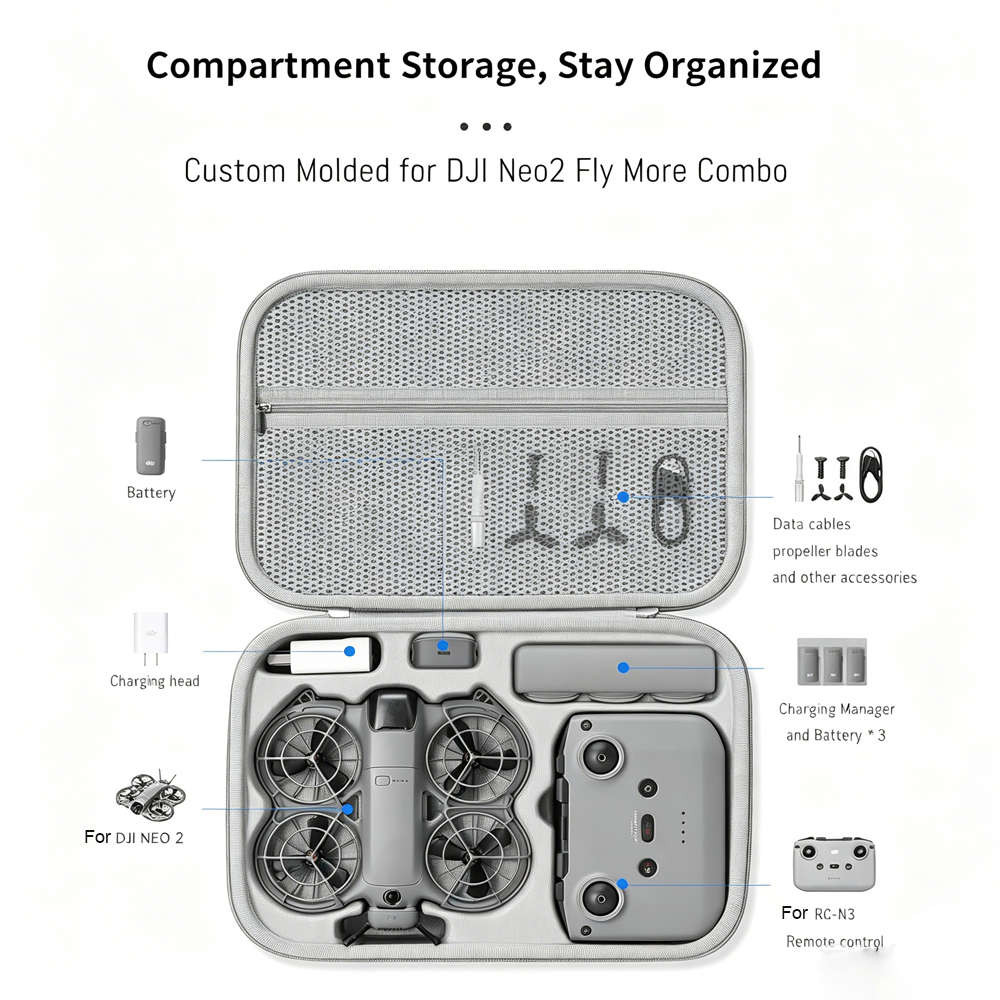 Przenośna torba organizer podr – Drone Carrying Case recenzja i cena