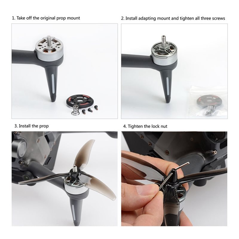 Adapter płyty silnika B50B 4 s – Drone Propeller Holder recenzja i cena