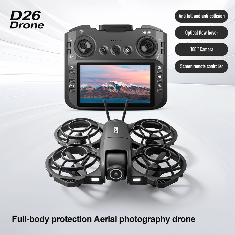 Dron D26 4K Aerial HD 180 °    – Drone Power Bank recenzja i cena
