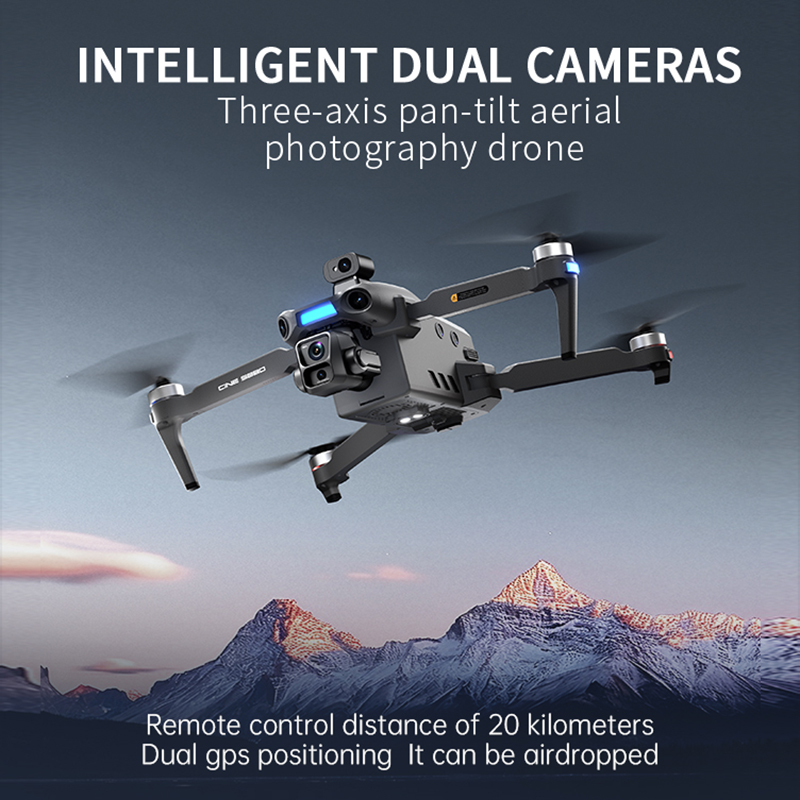 Nowy dron z podwójną kamerą 8K – Drone Power Bank recenzja i cena