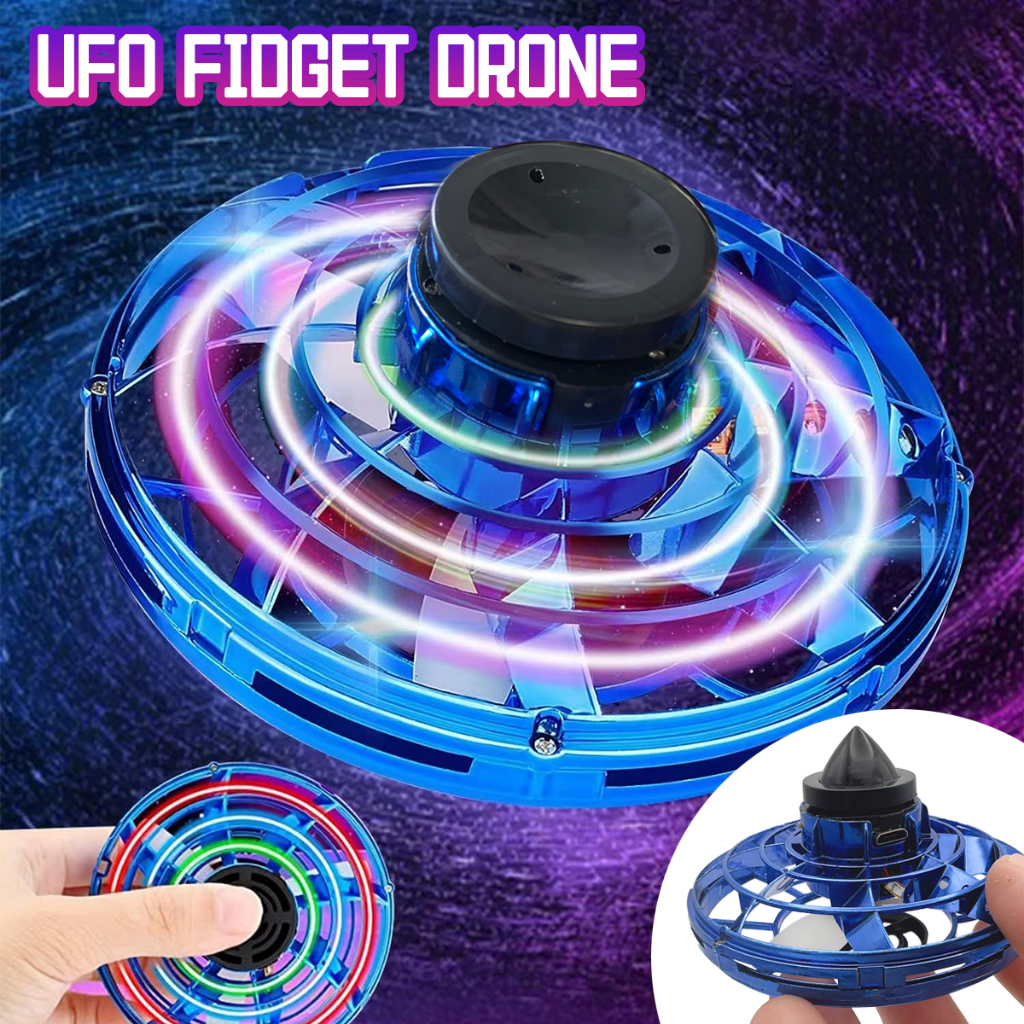 NOWY LED Latający UFO Spinner  – Drone Beacon Light recenzja i cena