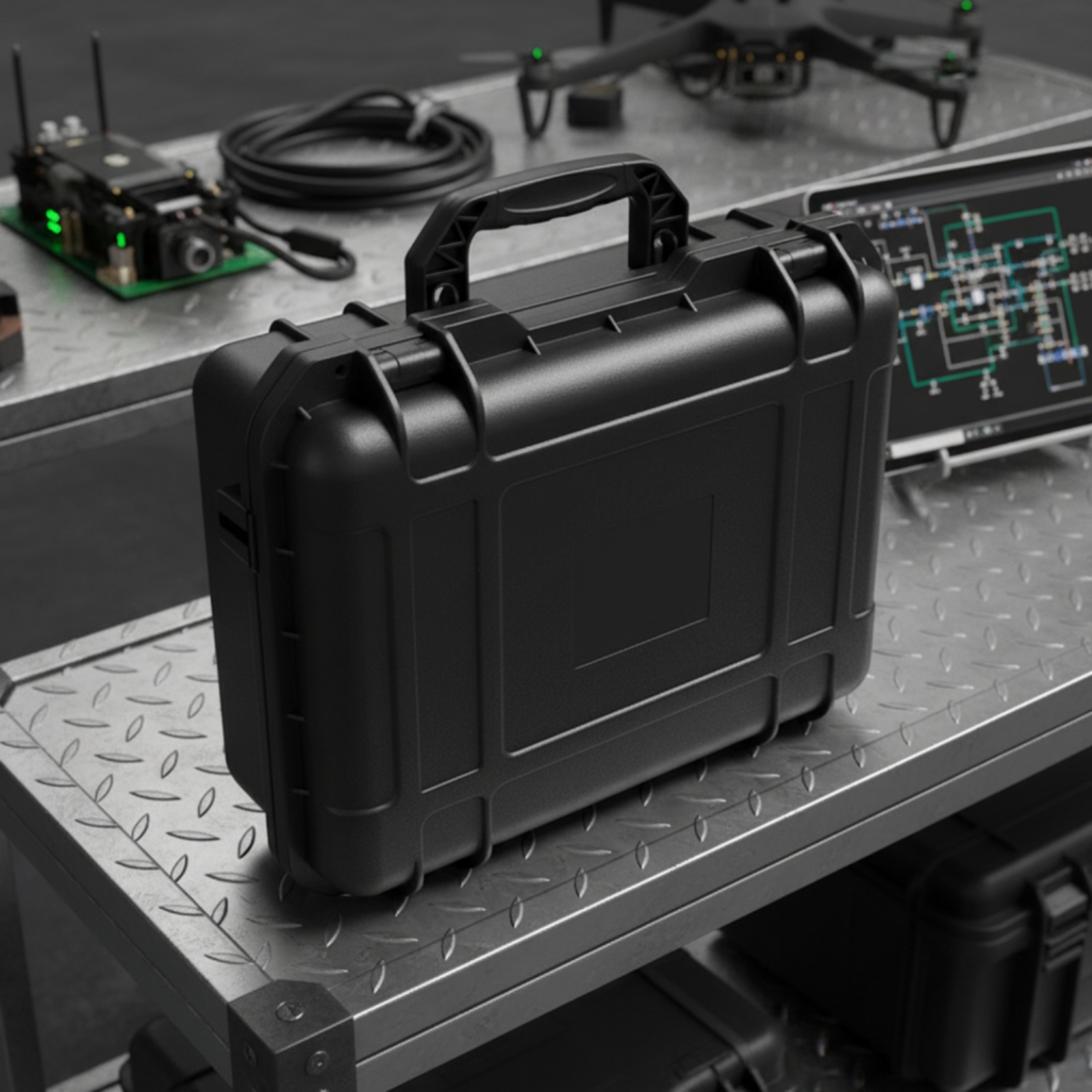 Twardy futerał transportowy Pu – Drone Carrying Case recenzja i cena