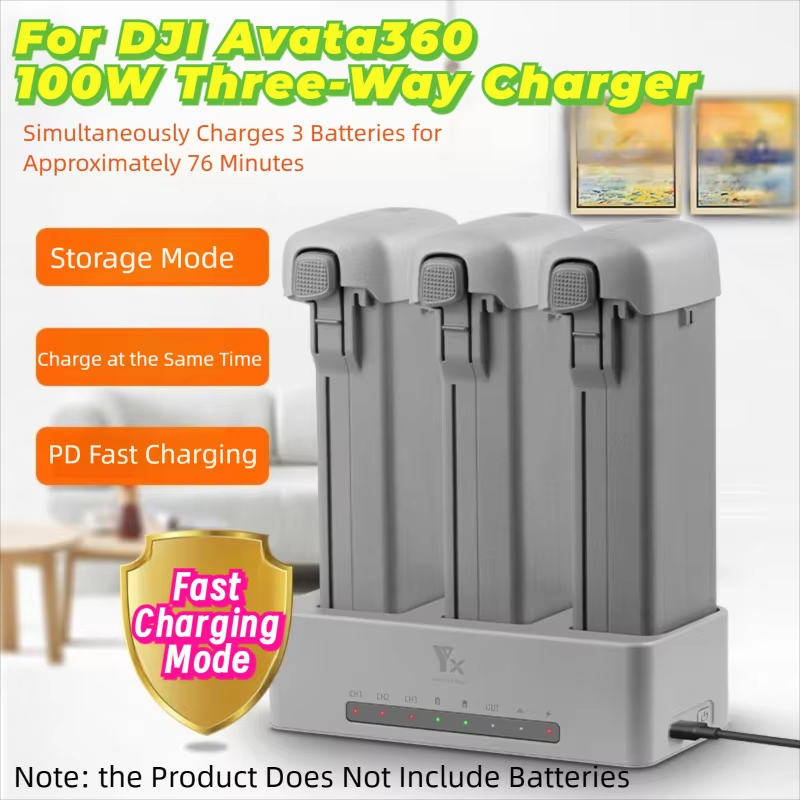 Szybka ładowarka trójportowa d – Drone Charging Hub recenzja i cena