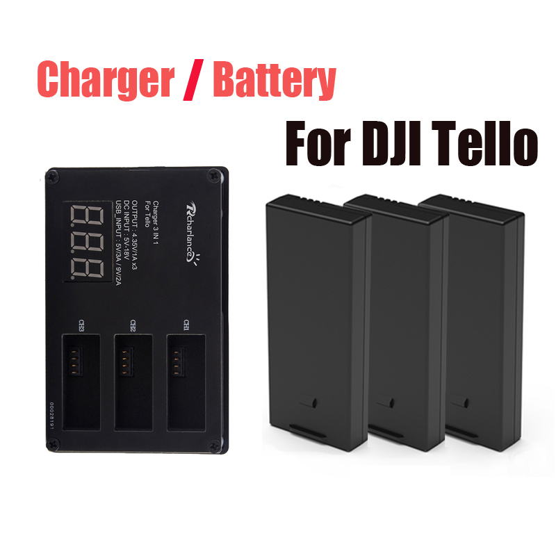 Oryginalna bateria DJI Tello / – Drone Charging Hub recenzja i cena