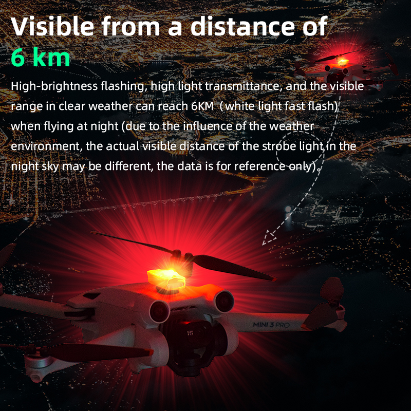 Mini Dron Światło Stroboskopow – Drone Beacon Light recenzja i cena