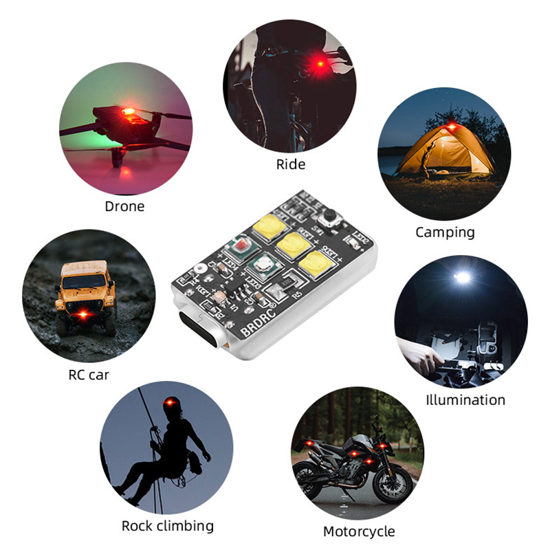 Mini Dron Światło Stroboskopow – Drone Beacon Light recenzja i cena