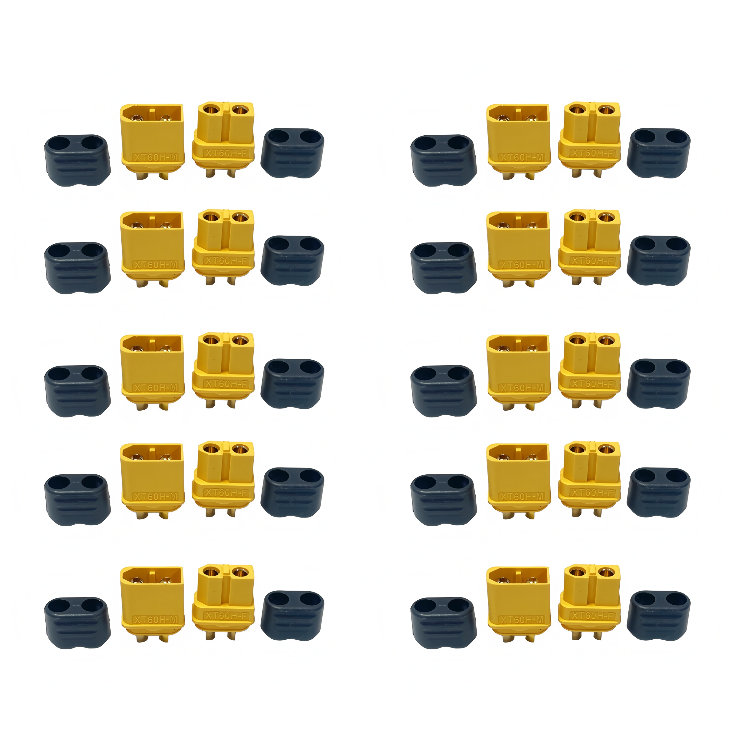 Zestaw złączy XT60H (10/20 par – Drone Battery Adapter recenzja i cena