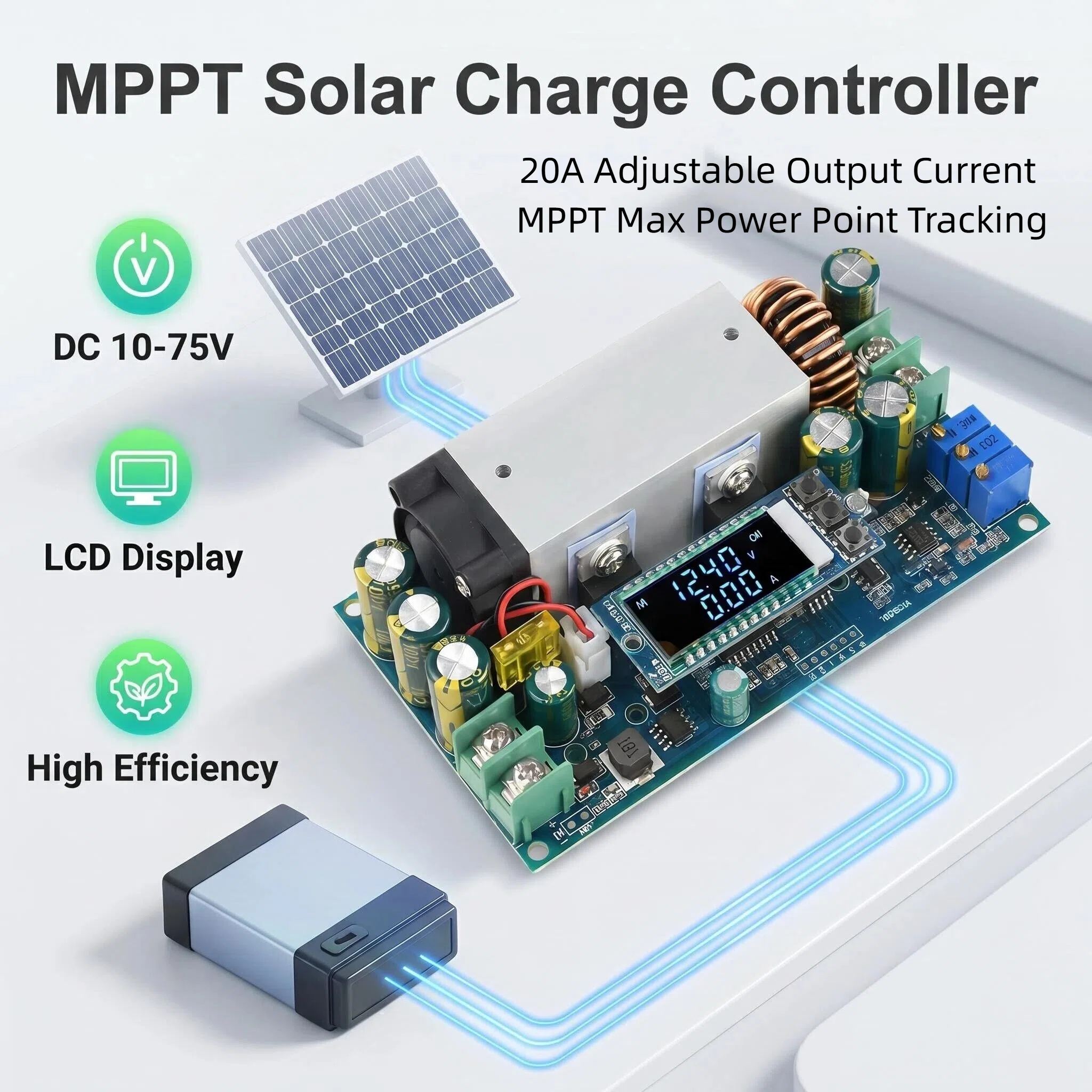 Moduł ładowania solarnego MPPT – Drone Solar Charger recenzja i cena