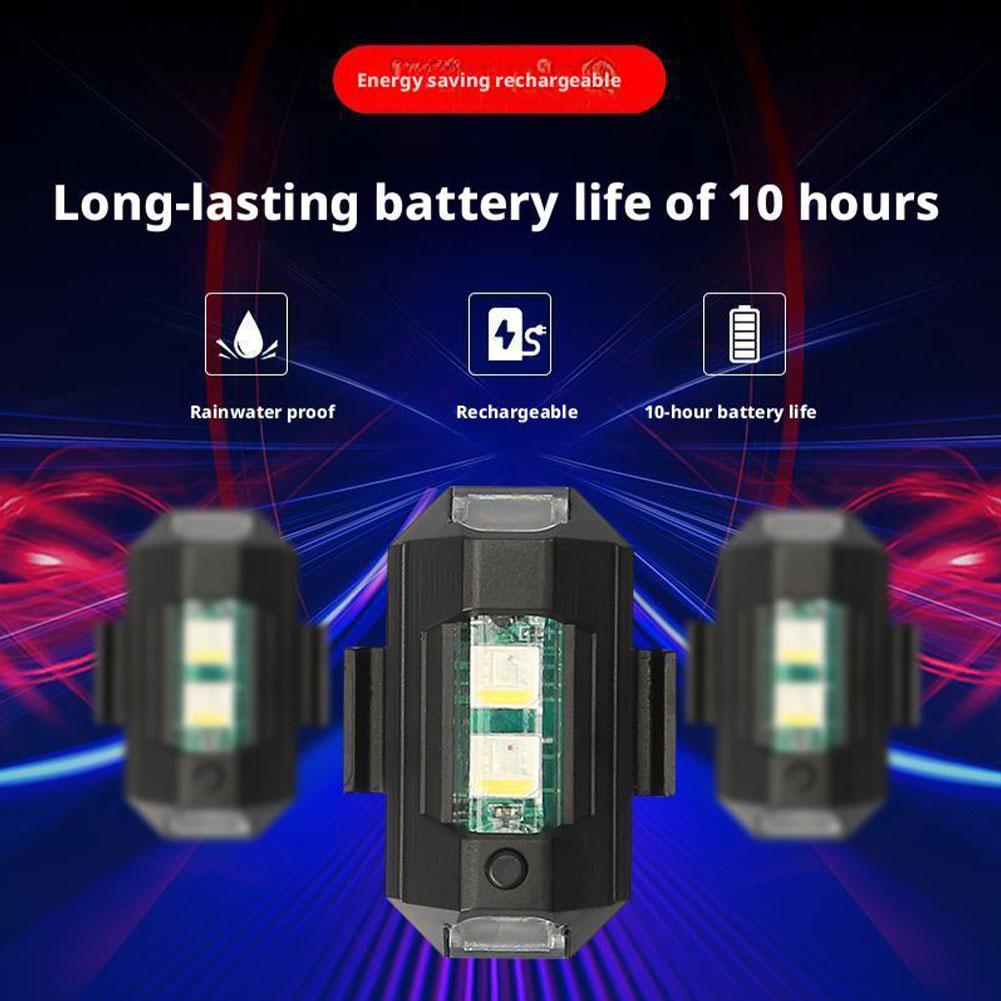 2 SZT. Mini Lampki Stroboskopo – Drone Beacon Light recenzja i cena