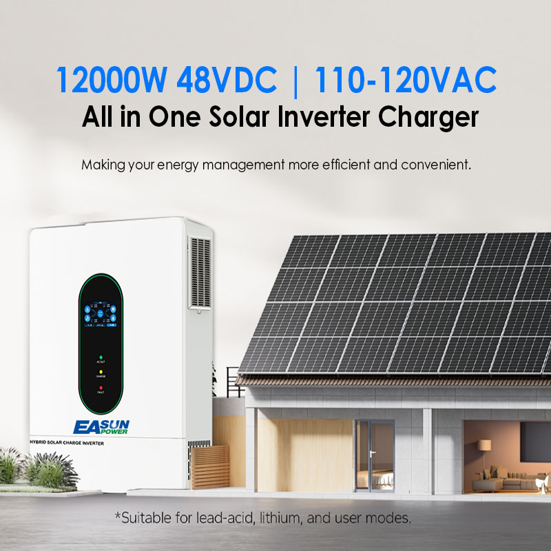 EASUN US 12KW 12000W Inwerter  – Drone Solar Charger recenzja i cena