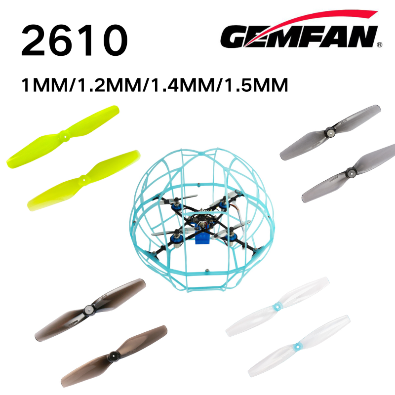 2610 Śmigła Gemfan 2.6 cala 2- – Drone Battery Adapter recenzja i cena