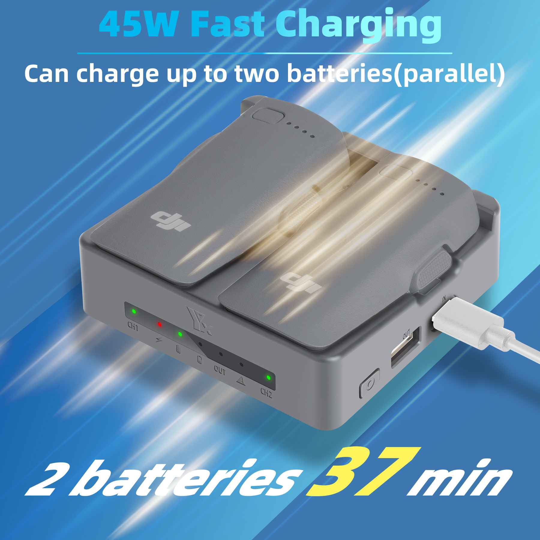 Ładowarka do drona DJI NEO 2,  – Drone Charging Hub recenzja i cena