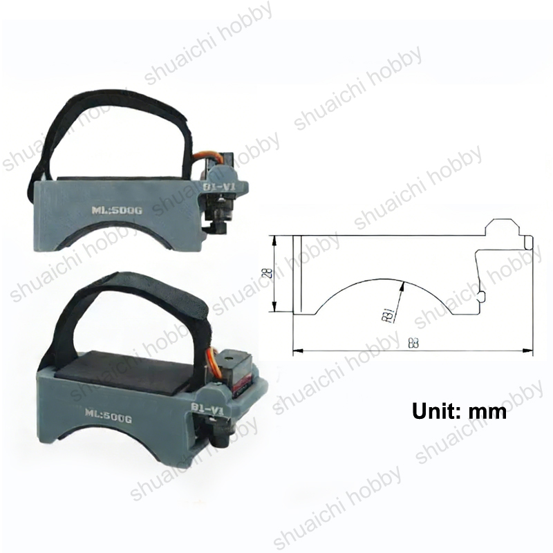 1 SZT. Serwo typu strap-type s – Drone Remote Controller Lanyard recenzja i cena