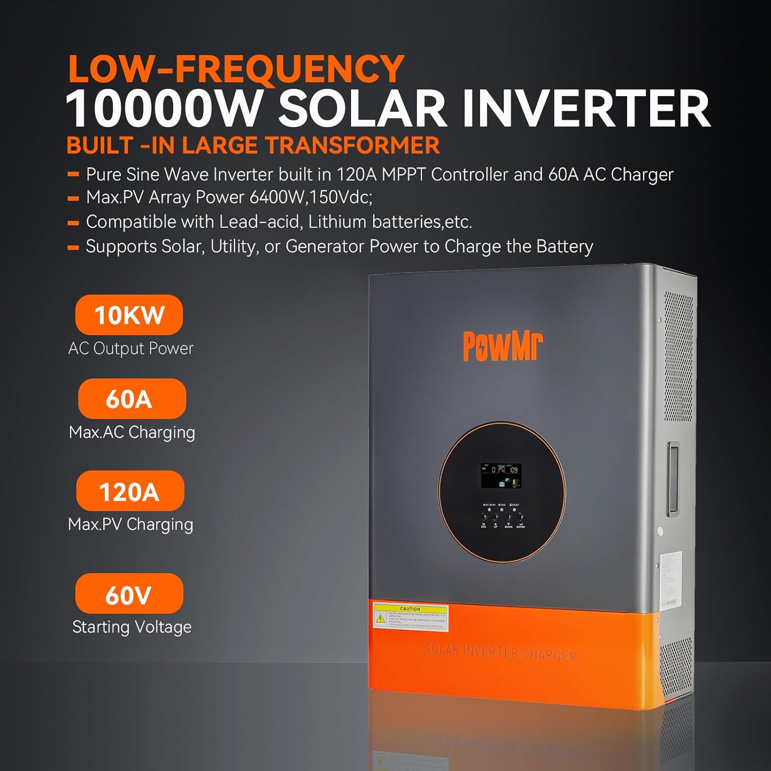 Falownik PowMr 10KW 5KW z Rozd – Drone Solar Charger recenzja i cena